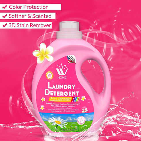 Concentrate High Efficiency Liquid Laundry Detergent, 35.2 Oz, Long Lasting Fragrance, 50 Loads