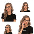 DOOViC Computer Reading Glasses, Blue Light Blocking Anti Eyestrain Fashion Cat Eye Readers for Women 1.5 Strength