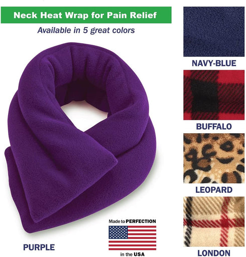 SunnyBay Microwave Heating Pad for Neck and Shoulders, Purple, Versatile Bean Bag