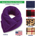 SunnyBay Microwave Heating Pad for Neck and Shoulders, Purple, Versatile Bean Bag