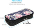YOUSHARES Portable Insulin Cooler Travel Case, Refrigerated Medicine Case for Insulin Pen with 2 Ice Packs (Roses)