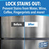 Surface Lock Home Ceramic Coating - Prevents Fingerprints on Appliances, 8 fl oz Spray for Countertops and Hard Surfaces