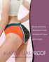 Mordlanka Teen Period Underwear Menstrual Panties for Girls Heavy Flow Leakproof Protective Briefs First Period Kit