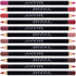 SHANY Dreamy Dozen Matte Lip Liner Set, Vegan Long-Lasting Professional Velvet Pencils, Pack of 12