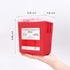 Alcedo Sharps Container, 2 Quart (3-Pack), Biohazard Needle and Syringe Disposal, Medical Grade