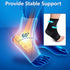 Foot Brace for Sprained Ankle, Ankle Support for Women & Men, Stability Achilles Tendonitis Brace for Plantar Fasciitis