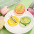 NOLITOY 3pcs Cute Lemon Hair Clips, Realistic Hairpin Barrettes for Girls & Women