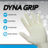 SAS Dyna Grip Powder-Free Premium Latex Disposable Gloves, 7 Mil - XL - 100 Count for Automotive Industrial Janitorial