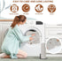 Poyday 25Pack 11.8x11.8In Paper Towels Washable Roll: Cotton Cloth Paper Towels Absorbent Soft Flannel Paperless Towels