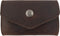 Hide & Drink Nail Clipper Set Case - Rustic Roll for Toiletry Items, Full Grain Leather Travel Accessory