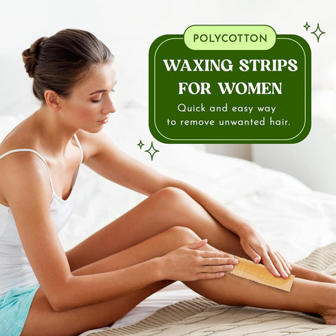 Moom Waxing Strips for Women, 48 Count, Specially Engineered for Maximum Hair Removal
