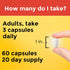 Nature Made Extra Strength Choline Supplements, 800 Mg per 3 Capsules, 60 Capsules, Brain Health, Mood, Muscle & Liver