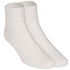 NuVein Padded Low Cut Socks, X-Small, 8-15 mmHg Light Compression, Cushioned Ankle Length for Sensitive Feet