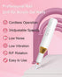 Nail Drill,Cordless Electric Files for Gel Nails Efile Manicure Kit Women Rechargeable Wireless Drill para Uñas Profesional Machine Grinder Acrylic White (M918)