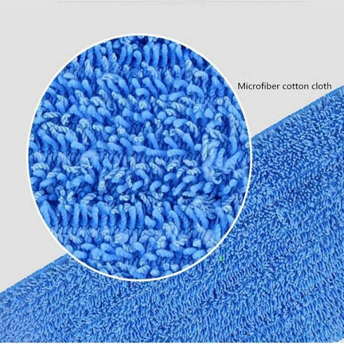 Microfiber Spray Mop Replacement Heads for Wet/Dry Mops, Compatible with Bona Floor Care System (3 Pack)