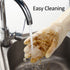 BOOMJOY Heavy Duty Nitrile Cleaning Gloves, Reusable Medium Dishwashing Gloves for Kitchen, Bathroom, Pet Care - White,