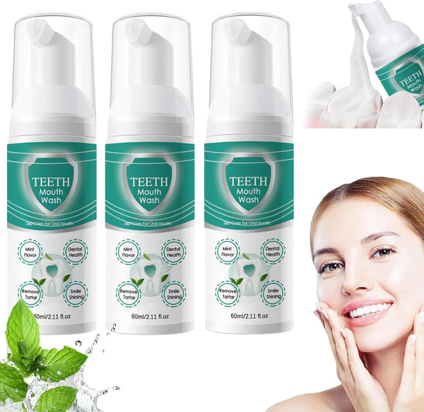 Omexry Oral Mouthwash - Teeth Mouthwash Foam, Teeth Total Care Mouthwash, Teeth Whitening