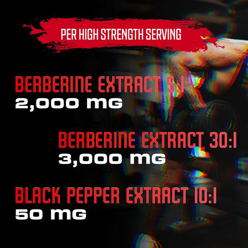 BEBEFEN Berberine Capsules - 5050mg Formula with Black Pepper Extract - 90 Capsules for Immune Support