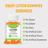 Lutein Gummies 25mg, 60 Count, Eye Vitamins Lutein & Zeaxanthin, Sugar Free Eye Health Supplements for Adults