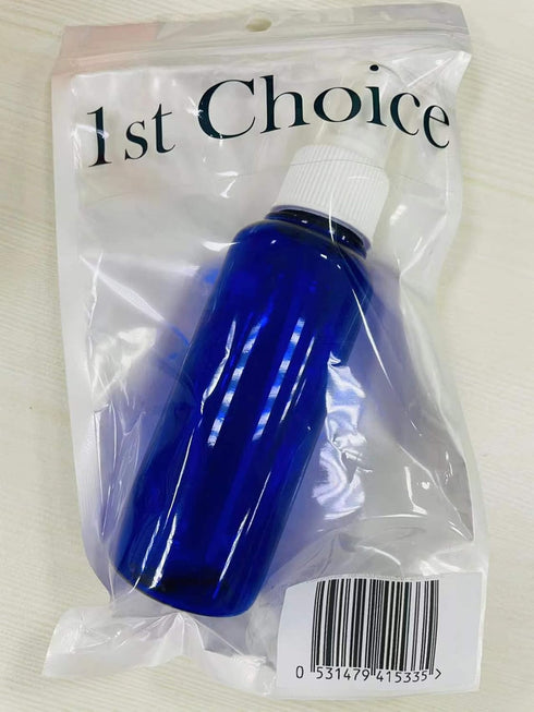 Lotus Light Pure Essential Oils in Blue Glass Bottle with Sprayer, 4 oz