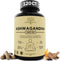 Organic Ashwagandha Root & Irish Sea Moss, 120 Caps - 3,600 mg Ashwagandha Supplement with Black Seed Oil