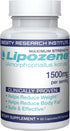 Lipozene Diet Pills - Weight Loss Supplement, Appetite Suppressant, 1 Bottle of 60 Capsules, 30 Servings, No Caffeine