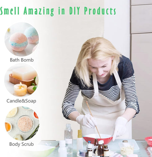Set, MitFlor Winter & Woodland Fragrance Oils Creative Christmas Gift, Fragrance Oils for Diffuser, Candle & Soap