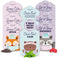 SpaLife Holiday Gift Tags Pack Facial Sheet Masks, Hydrating & Moisturizing Variety Pack