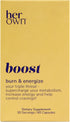 her own Boost | 60 Capsules | Helps Boost Energy, Supports Metabolism, Vegan, Proprietary Thermogenic Blend