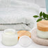 ZENFUN 12 Packs 30Ml Glass Cosmetic Containers, Round Frosted Jars with Lids for Cream, Toiletries, Lotions