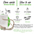 Vital Green Potassium Alum Crystal Block for Shaving - 3.18 oz / 90 g Alum Bar for Irritation Relief (2 Units)