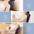 HawuMasseur ,4D 4 Shiatsu Neck and Back Massager ,With Heating and Bidirectional Rotation Heads Electric Massage Pillow