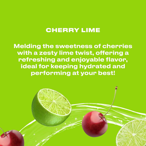 Cwench Cherry Lime Electrolyte Mix - 10 Count