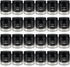 Scented Candle Set 24 Pack, Black&White, Candle for Home Scented, Odor Eliminating,