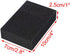 uxcell 2pcs Scouring Pads Non-Scratch Scouring Sponge Scrub Pads 4" x 2.8" for Scouring Kitchens, Dishwashing, Black by uxcell