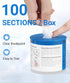 100 Pcs Optical Fiber Wipes, Clean Wipes for Fiber Optics, Dust and Lint Cleaning Paper for Equipment