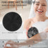INNERNEED Food-grade Soft Silicone Body Scrubber - Handheld Cleansing Skin Brush for Gentle Exfoliating (Black)