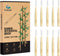 Bamboo Interdental Brushes, Between Teeth Cleaner Deep Clean Brush, 40 Count, Size 6 for Large Gaps