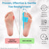 Bunion Correction & Pain Relief Tape, 40 Count, Precut Kinesiology Tape for Bunions, Big Toe Sprains, Pain Relief and