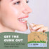 Natural Dental Floss Picks, 300 Count - Plant Based, PETA Approved Vegan, Eco-Friendly Twin Floss (Mint)