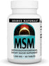 Source Naturals MSM (methylsulfonylmethane), Dietary Sulfur Supplement, 1,000 MG, 60 Tablets