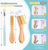 BFWood Laundry Stain Brush, Natural Soft Boar Bristles for Delicate Fabrics, Gentle on Fabrics