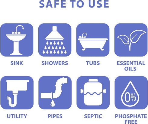 SANI 360° Sani Sticks Drain Cleaner and Deodorizer, 48 Count, Unscented Enzyme Pipe Cleaners, Safe for Sinks
