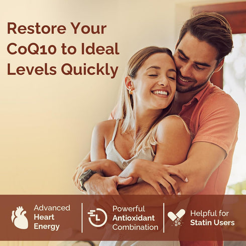 Ubiquinol CoQ10 600 MG Softgels with Omega-3, Shilajit & PQQ, Advanced Dual-Delivery Supplement for Antioxidant & Heart
