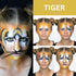 Mehron Makeup Premium Character Kits for Halloween & Cosplay, Complete Makeup Kit, Feline/Cat