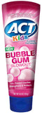 ACT Kids Bubblegum Blowout Toothpaste, 4.6 Ounce, Anticavity Fluoride for Fresh Breath, Pack of 24