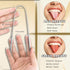 NARZ Professional Tongue Scraper for Bad Breath, Reusable Stainless Steel Cleaners with Dual Carved Handle for Adults &