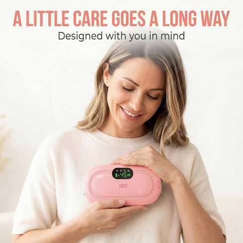 Heating Pad for Period Cramps FSA-HSA Eligible Cordless Portable Electric Wearable Heating Belt with Massage USB