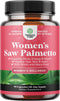 Extra Strength Saw Palmetto for Women - DHT Blocker for Hair Health, 500mg Capsules