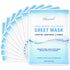Ebanel 10 Pack Collagen Face Mask - Instant Brightening & Hydrating Sheet Mask with Aloe Vera, Anti Aging